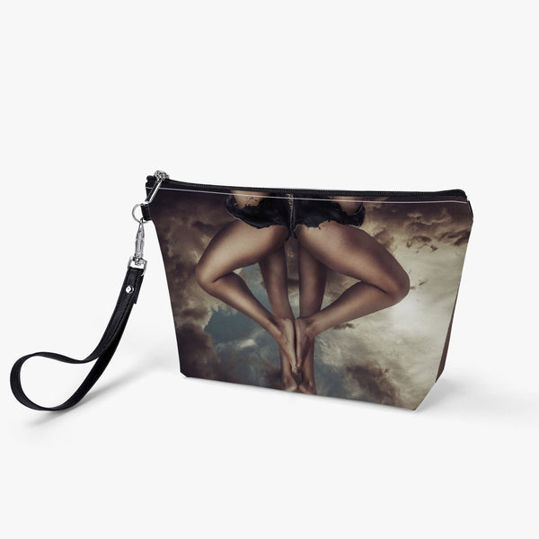 Zipper Sling Cosmetic Bag - Pyramid Woman