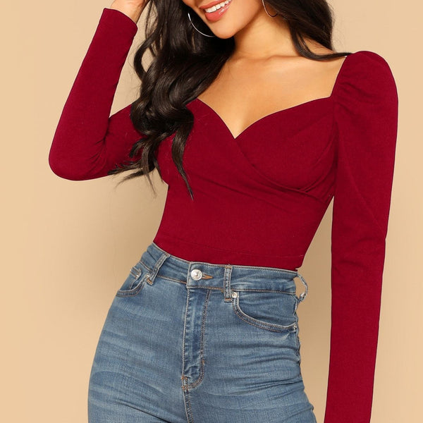 Sweetheart Fitted Top