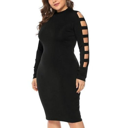 Bodycon Sheath Dress -  Curvy