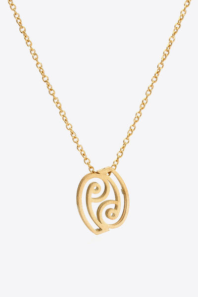 18K Gold Plated ZodiacPendant Necklace