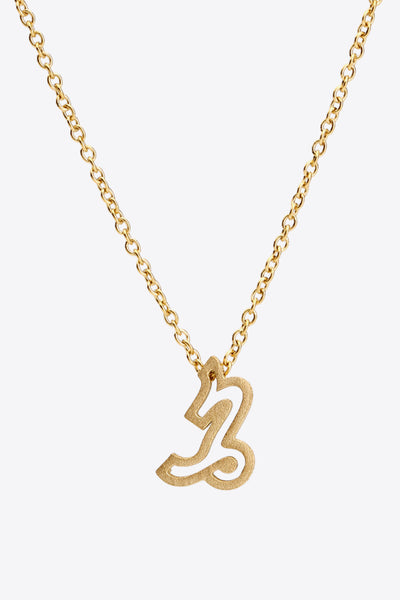 18K Gold Plated ZodiacPendant Necklace