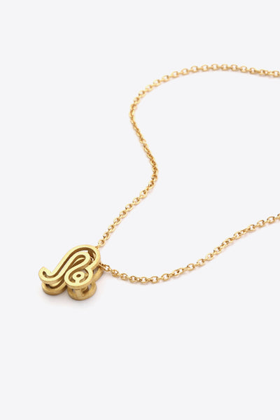 18K Gold Plated ZodiacPendant Necklace