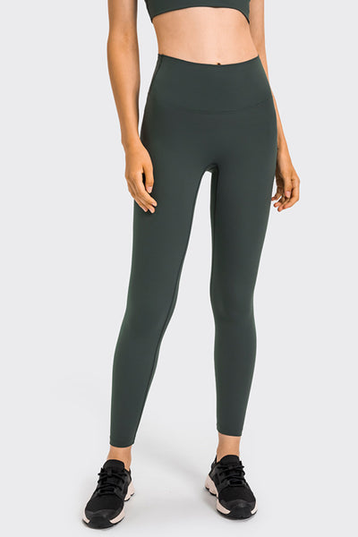 High Rise Crop Fitness Leggings