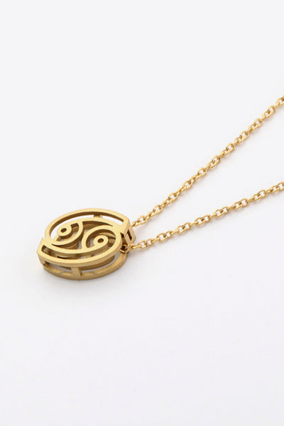 18K Gold Plated ZodiacPendant Necklace