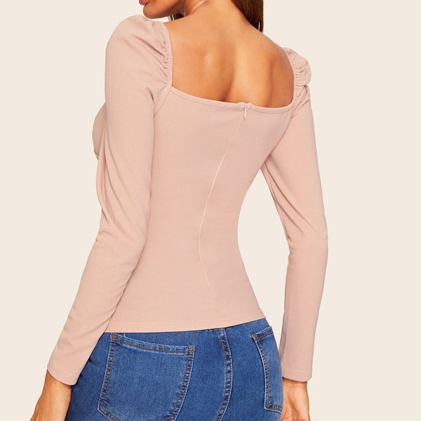 Sweetheart Fitted Top