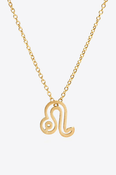 18K Gold Plated ZodiacPendant Necklace