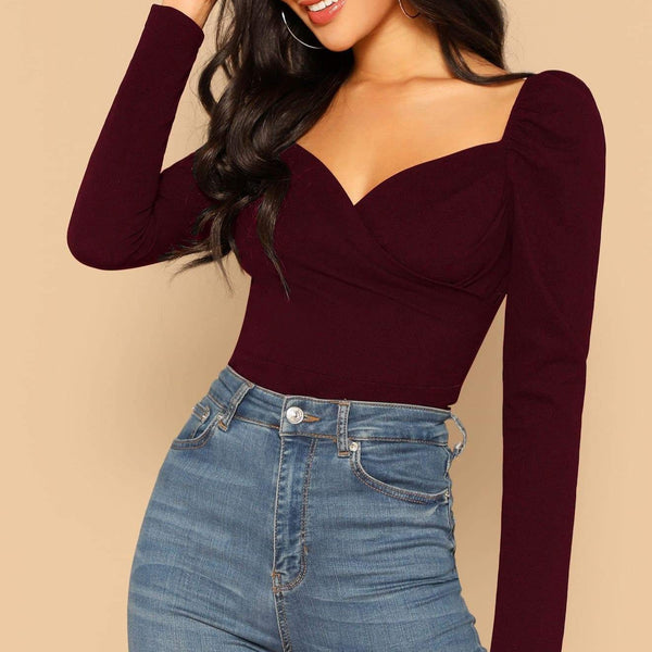 Sweetheart Fitted Top