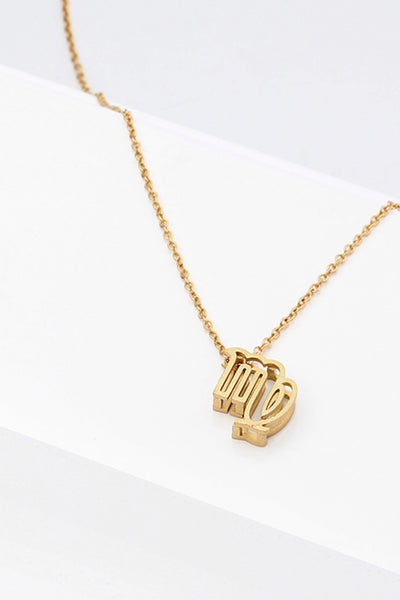 18K Gold Plated ZodiacPendant Necklace