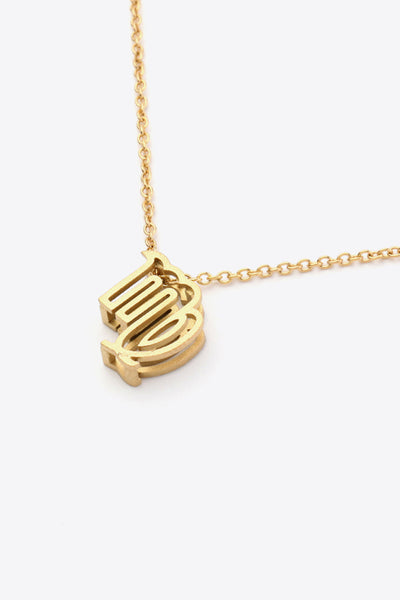 18K Gold Plated ZodiacPendant Necklace