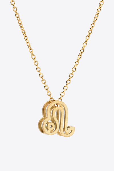 18K Gold Plated ZodiacPendant Necklace