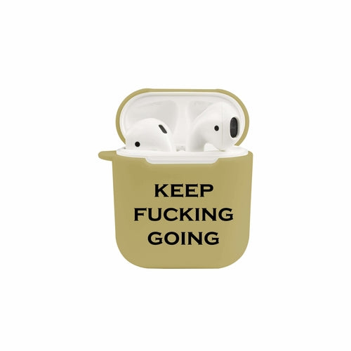 Soft TPU Airpod Protective Case - KEEP GOING