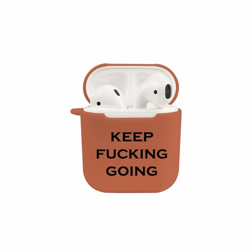 Soft TPU Airpod Protective Case - KEEP GOING