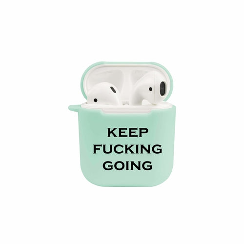 Soft TPU Airpod Protective Case - KEEP GOING