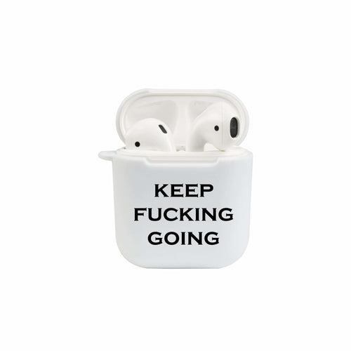 Soft TPU Airpod Protective Case - KEEP GOING