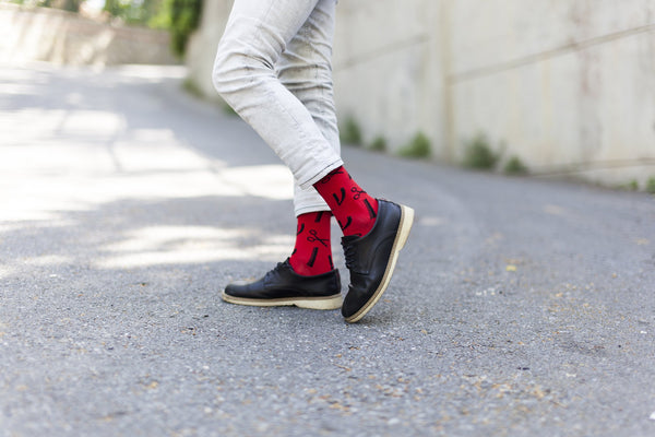 Men's Hair Cut Socks