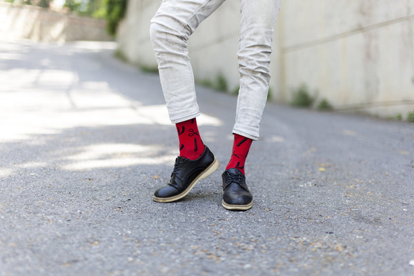 Men's Hair Cut Socks