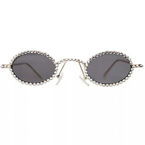 Oval Bling Fashion Glasses