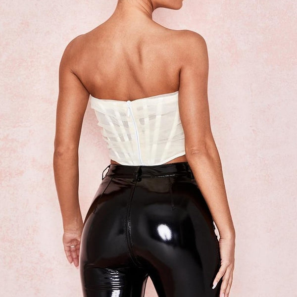 See Through Mesh Corset