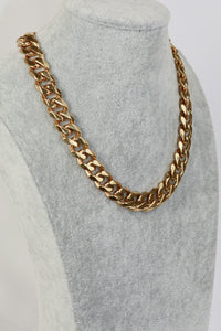 Thick Curb Chain Necklace