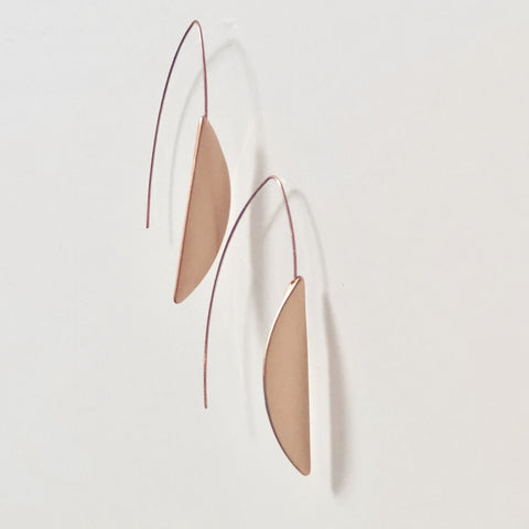 Flo Earrings -Rose Gold