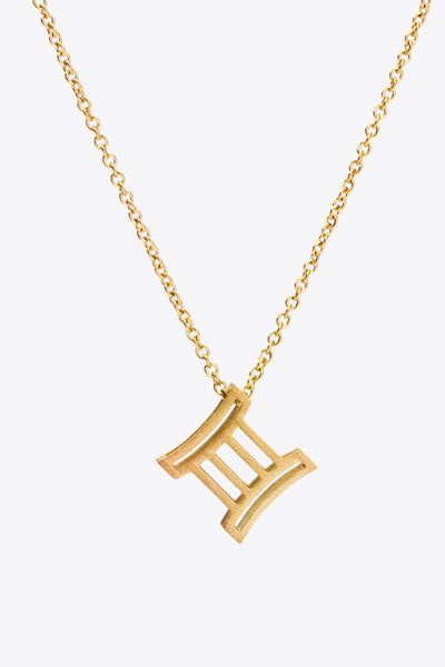 18K Gold Plated ZodiacPendant Necklace