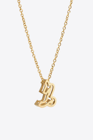 18K Gold Plated ZodiacPendant Necklace