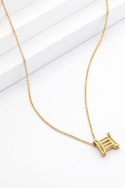 18K Gold Plated ZodiacPendant Necklace