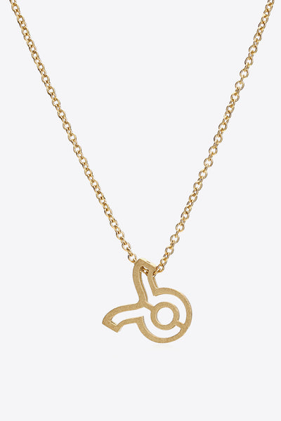 18K Gold Plated ZodiacPendant Necklace