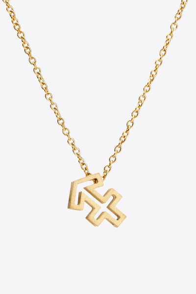 18K Gold Plated ZodiacPendant Necklace