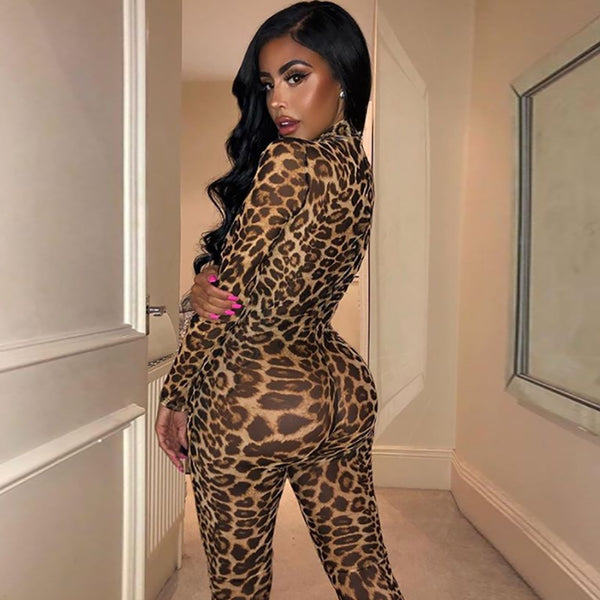 Leopard Jumpsuit