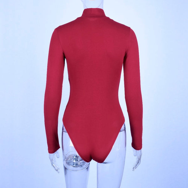 Slimming Mock Neck