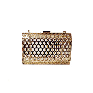 Hollow Metal Cage Bag