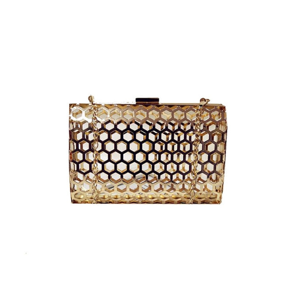 Hollow Metal Cage Bag