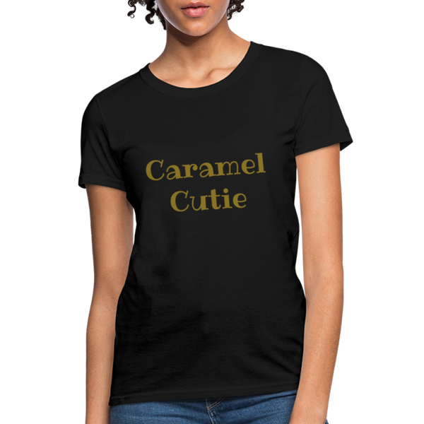 Caramel Cutie - Women's T-Shirt - black