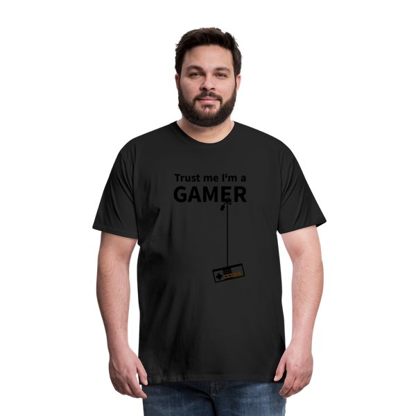 Trust Me/Gamer - Men's Premium T-Shirt - black