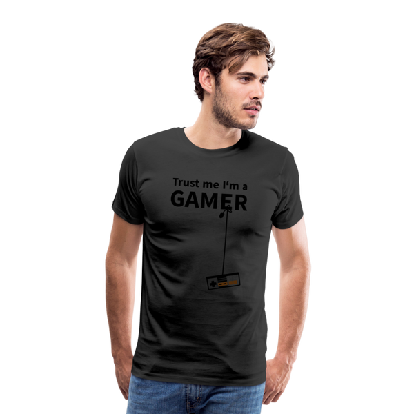 Trust Me/Gamer - Men's Premium T-Shirt - black