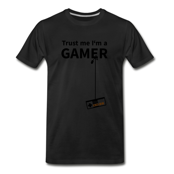 Trust Me/Gamer - Men's Premium T-Shirt - black