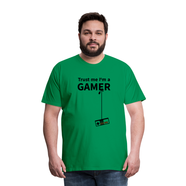 Trust Me/Gamer - Men's Premium T-Shirt - kelly green