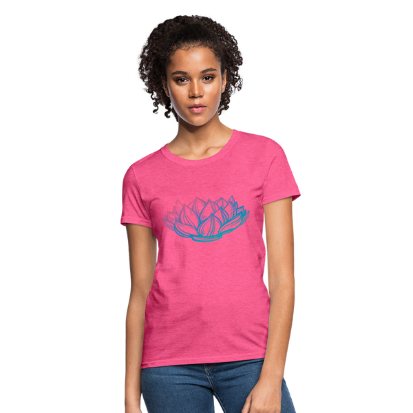 Women's T-Shirt - Lotus - heather pink