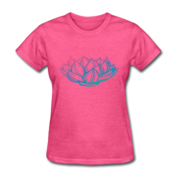 Women's T-Shirt - Lotus - heather pink