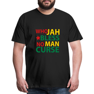 Who Jah Bless - Men's Premium T-Shirt - black